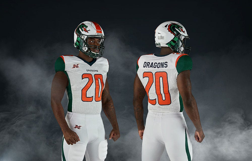 xfl 2020 jerseys